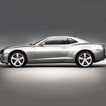 2010 - 2015 Chevrolet Camaro Obere Kotflügel-Akzentstreifen Vinyl-Aufkleber-Aufkleber
 2