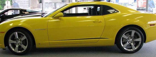 Seitliche Vinyl-Aufkleber mit Akzentstreifen für unteren Fahrzeugkörper für Chevrolet Camaro 2010-2015