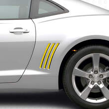 Blackout-Aufkleber für die hinteren Kotflügelstreifen aus Vinyl für Chevrolet Camaro 2010-2015_5