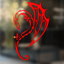 Märchenhafte Riesige Flügel Drache Universeller Vinylaufkleber Sticker_2