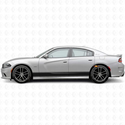 Konturstreifen Seiten-Vinylaufkleber für Dodge Charger 2015-2026
