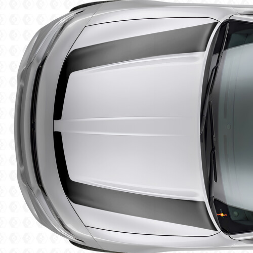 Akzentstreifen Motorhauben-Vinylaufkleber für Dodge Charger 2015-2026_1