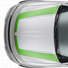 Akzentstreifen Motorhauben-Vinylaufkleber für Dodge Charger 2015-2026_3