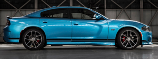2015 und höher Dodge Charger SRT Scat Pack Stil Schwellerstreifen