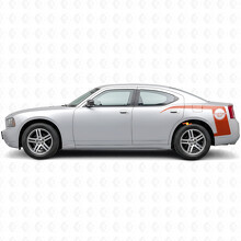 Super Bee Style kundenspezifischer Vinyl-Aufkleber für die Bettschürze Dodge Charger 2006-2010_4