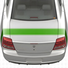 Akzent Kontur Streifen Seitenkante Kofferraum Vinyl Aufkleber Sticker für Dodge Charger 2006-2010_6
