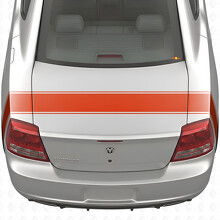 Akzent Kontur Streifen Seitenkante Kofferraum Vinyl Aufkleber Sticker für Dodge Charger 2006-2010_8
