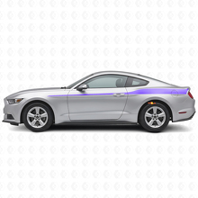 Dekorierter Seitenstreifen Vinyl-Aufkleber Satz für Musclecar Mustang 2015-20_2