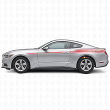 Verzierte individuelle Seitenstreifen Vinylaufkleber für Musclecar Mustang 2015-20_3