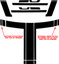 2013 Ford Mustang Boss Hood & Stripe Kit Vinyl-Aufkleber 3