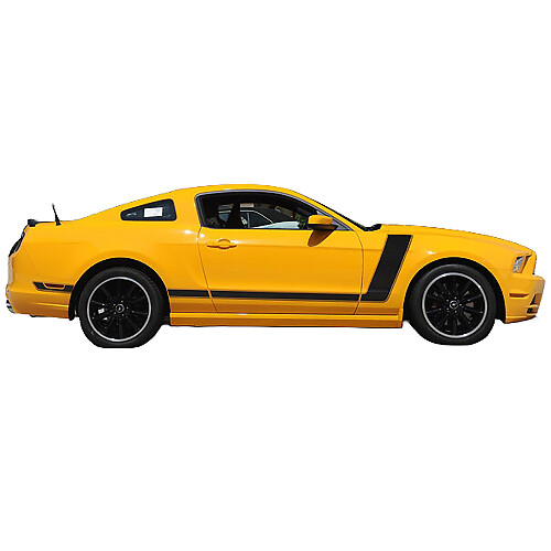 2013 Musclecar Musclecarmodel BOSS Style Side Stripe Kit Vinyl Aufkleber Aufkleber