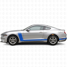 Individuelle Schriftzüge & 300 PS Seitenstreifen Vinyl-Aufkleber-Set für Musclecar Musclecarmodel 2010-20_2