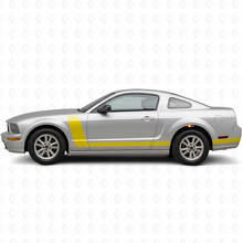 300 PS & Custom Text Seitenstreifen Vinylaufkleber Set für Musclecar Musclecarmodel 2005-09_5