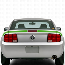 Akzent Heck Kofferraum Streifen Vinylaufkleber für Musclecar Musclecarmodel 2005-2009_3