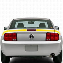 Akzent Heck Kofferraum Streifen Vinylaufkleber für Musclecar Musclecarmodel 2005-2009_5