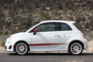 2007 und höher Fiat 500 2-Türer Schwellerleisten