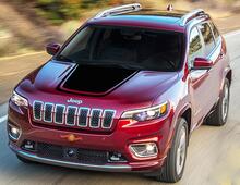 Aufkleber für die Motorhaube des Jeep Compass ab 2017
 3