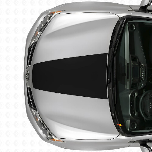 Blackout Motorhauben-Vinylaufkleber für Toyota RAV4 2013+