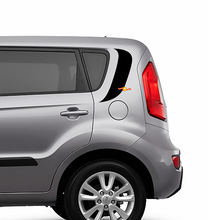 Grafikaufkleber für die seitliche hintere Säule, passend für Kia Soul 2
 3