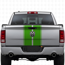 Duales Rallye-Motorhauben- und Heckklappen-Streifen Vinyl-Aufkleber-Set für Dodge Ram 2009-18_6