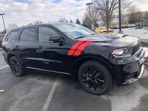 2011 & höher Dodge Durango Motorhaube zu Kotflügel Aufkleber Decal Kit

