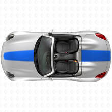 Racing Motorhauben- und Kofferraumstreifen Vinyl-Aufkleberset für Pontiac Solstice 2007+_2