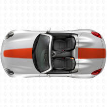 Racing Motorhauben- und Kofferraumstreifen Vinyl-Aufkleberset für Pontiac Solstice 2007+_4