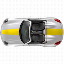 Racing Motorhauben- und Kofferraumstreifen Vinyl-Aufkleberset für Pontiac Solstice 2007+_5