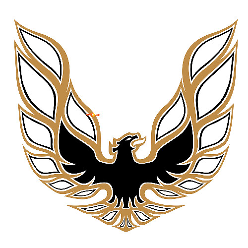 Firebird Motorhauben Vinyl-Aufkleber für Pontiac