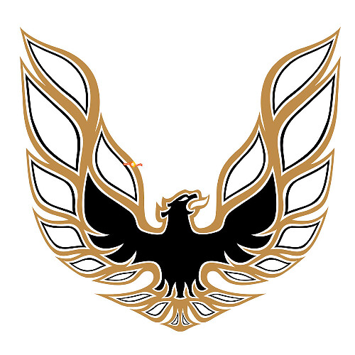 Firebird Motorhauben Vinyl-Aufkleber für Pontiac