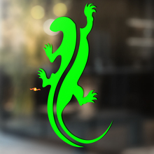 Gecko Tribal Stil Universeller Vinylaufkleber_2