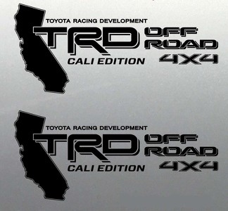 Trd Offroad-Aufkleber 4x4 California Edition Tundra Tacoma Toyota Sport