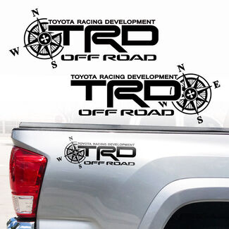 Toyota TRD Truck Off Road Racing Tacoma Tundra Kompass Vinyl-Aufkleber