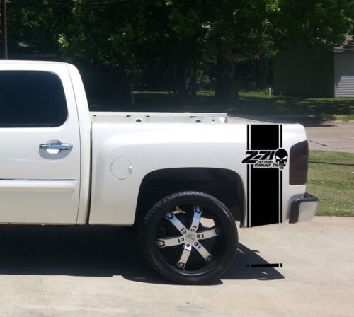 Chevrolet Z71 OFF ROAD Punisher Bettstreifen-Aufkleber für CHEVY GMC Pickup Truck
