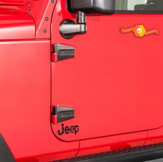 Jeep Wrangler Distressed JEEP Aufkleber Mehrere Größen