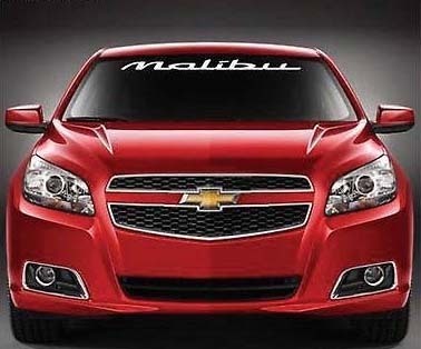 1950-2017 Chevrolet Malibu Windschutzscheiben-Körper-Aufkleber-Aufkleber New Custom 1PC