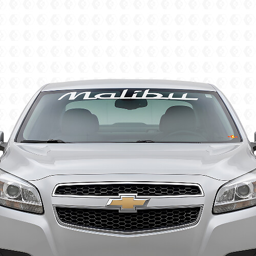 Malibu Windschutzscheiben-Banner Vinyl-Aufkleber für Chevrolet Malibu