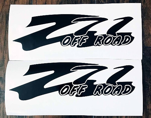 Z71 Off Road Universal Vinyl Aufkleber für GMC Sierra
