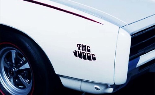 Der Judge Kotflügel Vinyl-Aufkleber für Pontiac GTO