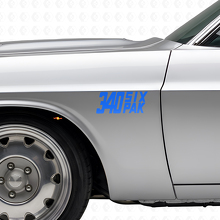 340 Six Pak Seiten-Vinyl-Aufkleberset für Dodge Viper Charger Ram Challenger_2