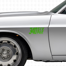340 Six Pak Seiten-Vinyl-Aufkleberset für Dodge Viper Charger Ram Challenger_3