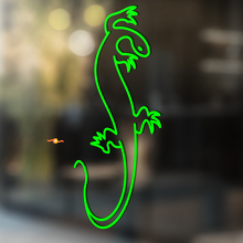 Gecko Eidechse Vinyl Kunst Wand Fenster Badezimmer Aufkleber Abziehbild #11
_2