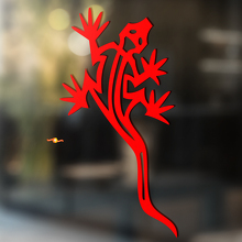 Gecko Eidechse Vinyl Kunst Wand Fenster Badezimmer Aufkleber Aufkleber #12
_4