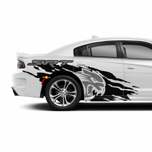 SRT Hellcat Side Heck -Viertel -Panel -Spritzaufkleber Aufkleber für Dodge Charger Graphics
 2