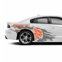 SRT Hellcat Side Heck -Viertel -Panel -Spritzaufkleber Aufkleber für Dodge Charger Graphics
 3