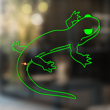 Gecko Eidechse Vinyl Kunst Wand Fenster Badezimmer Aufkleber Aufkleber #13
_2