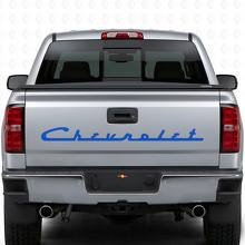 Chevrolet Schriftzug Retro-Stil Heckklappen Vinyl-Aufkleber für Chevy Trucks_2