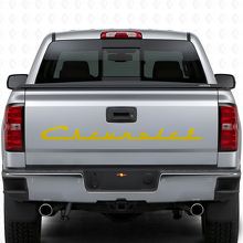 Chevrolet Schriftzug Retro-Stil Heckklappen Vinyl-Aufkleber für Chevy Trucks_5