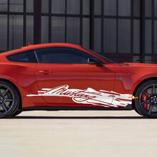 Mustang Seitenschweller Aufkleber für Ford Mustang
 2