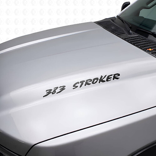 383 Stroker Hauben-Vinyl-Aufkleber-Set für Chevy Trucks